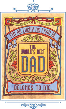 Best Dad card
