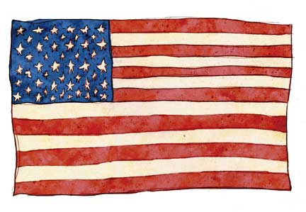 free american flags
