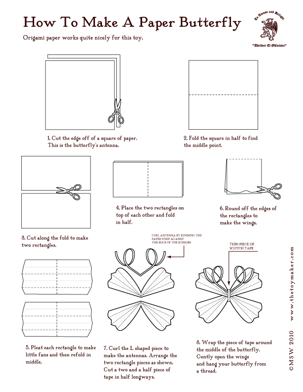 how to make a Paper Butterfly